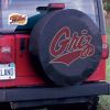 Montana Tire Cover w/ Grizzlies Logo - Black Vinyl