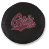 Montana Tire Cover w/ Grizzlies Logo - Black Vinyl