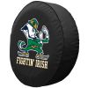 Notre Dame Fighting Irish (Leprechaun) Black Spare Tire Cover