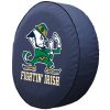 Notre Dame Fighting Irish (Leprechaun) Navy Spare Tire Cover