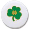 Notre Dame Fighting Irish (Shamrock) White Spare Tire Cover