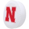 Nebraska Tire Cover w/ Cornhuskers Logo - White Vinyl