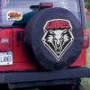 New Mexico Tire Cover w/ Lobos Logo - Black Vinyl