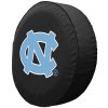 North Carolina Tire Cover w/ Tar Heels Logo - Black Vinyl