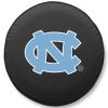 North Carolina Tire Cover w/ Tar Heels Logo - Black Vinyl