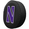 Northwestern Tire Cover w/ Wildcats Logo - Black Vinyl