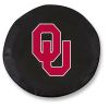 Oklahoma Tire Cover w/ Sooners Logo - Black Vinyl