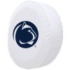 Penn State Tire Cover w/ Nittany Lions Logo - White Vinyl