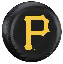 Pittsburgh Pirates Standard Spare Tire Cover w/ Officially Licensed Logo