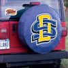 South Dakota State Tire Cover w/ Jackrabbits Logo - Blue Vinyl