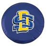 South Dakota State Tire Cover w/ Jackrabbits Logo - Blue Vinyl