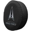 U.S. Space Force Tire Cover - Black Vinyl