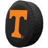Tennessee Tire Cover w/ Volunteers Logo - Black Vinyl