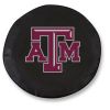 Texas A&M Tire Cover w/ Aggies Logo - Black Vinyl
