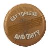 Get Topless and Dirty Tan Spare Tire Cover
