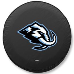 Utah Mammoth Tire Cover - Black Vinyl