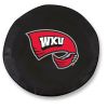 Western Kentucky Tire Cover w/ Hilltoppers Logo - Black Vinyl