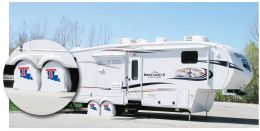 Louisiana Tech Bulldogs RV Tire Shade