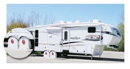 Oklahoma Sooners RV Tire Shade