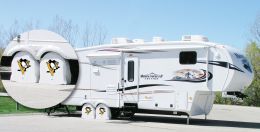 Pittsburgh Penguins NHL RV Tire Shade
