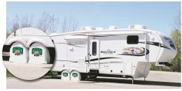 Ohio Bobcats RV Tire Shade