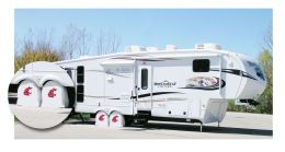 Washington State Cougars RV Tire Shade