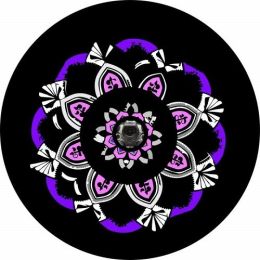 Tascha Graphic Spare Tire Cover - Backup Camera Ready