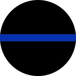 Thin Blue Line Jeep Spare Tire Cover