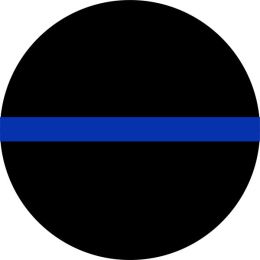 Thin Blue Line Jeep Spare Tire Cover