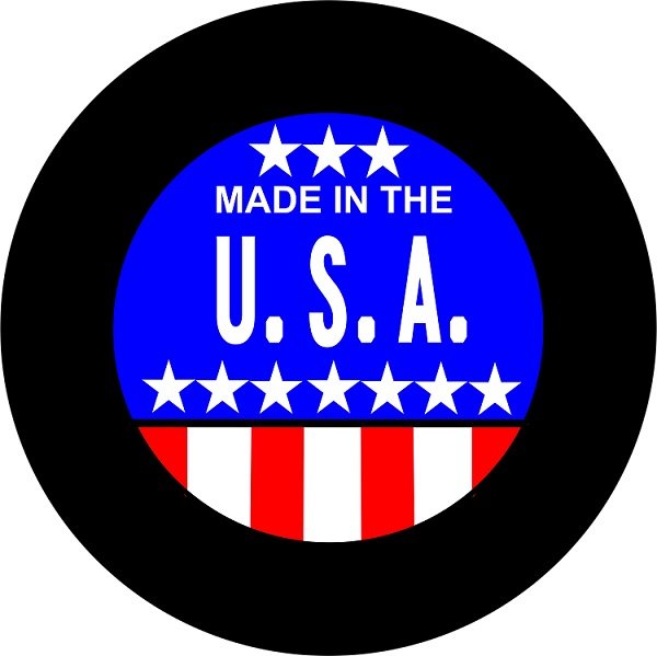 Harley Davidson 15” Spare Tire Cover – UV Fade Proof Vinyl – Made In USA