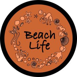Beach Life Spare Tire Cover