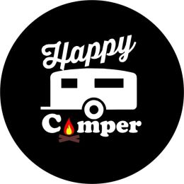 Happy Camper Jeep Spare Tire Cover