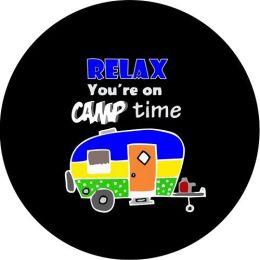 RELAX You're on Camp Time Spare Tire Cover