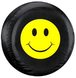 Happy Face Spare Tire Cover