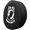 POW-MIA Tire Cover - Black Vinyl