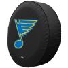 St Louis Tire Cover w/ Blues Logo - Black Vinyl