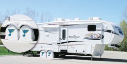 St Louis Blues NHL RV Tire Shade